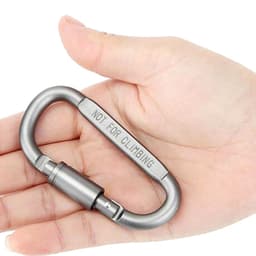 Thumbnail Móc Khóa Đi Phượt Cao Cấp Móc Chữ D Leo Núi Chất Liệu Hợp Kim Nhôm Chắc Chắn YESURE ( Màu ngẫu nhiên ) 2