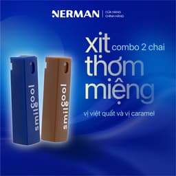 Thumbnail Xịt thơm miệng Spray & Kiss Nerman vị kẹo hoa quả bạc hà the mát cho nam nữ chai 10ml 4