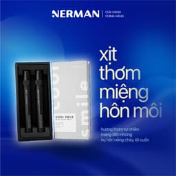 Thumbnail Xịt thơm miệng Nerman Cool Smile 2 hương Ice Coffee & Lemon Ice 10ml/chai 1
