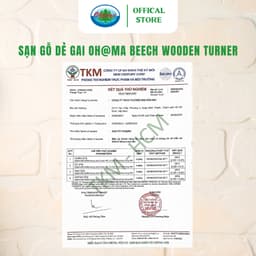 Thumbnail Sạn Gỗ Dẻ Gai Ohiama Beech Wooden Turner - Dụng Cụ Nhà Bếp, Nấu Ăn - Đồ Thủ Công Mỹ Nghệ Hàng VNXK 3