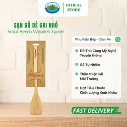 Thumbnail Sạn Gỗ Dẻ Gai Ohiama Beech Wooden Turner - Dụng Cụ Nhà Bếp, Nấu Ăn - Đồ Thủ Công Mỹ Nghệ Hàng VNXK 4