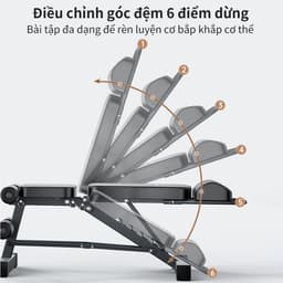 Thumbnail OneTwoFit Ghế tập gym tập tạ Có thể gấp gọn Ghế tập thể hình tại nhà Có thể đặt quả tạ 2