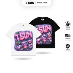 Thumbnail Áo Thun TSUN IceClover Tee - 2 Màu - [UNISEX] - In - Nam/Nữ - Streetwear - Overisze - Localbrand 1
