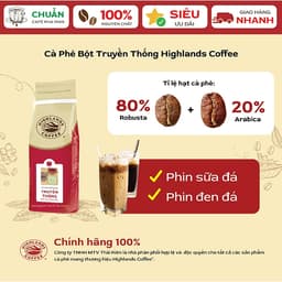 Thumbnail Cà Phê Rang Xay Truyền Thống Highlands Coffee 1kg/túi 1