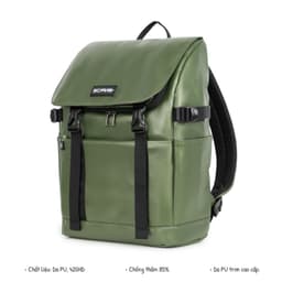 Thumbnail Balo Da PU Thời Trang Scarab Urban Leather Backpack - Ba lô Đi Học Đi Làm Đựng Vừa Laptop 16inch 1