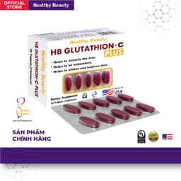 Thumbnail VIÊN UỐNG GIẢI ĐỘC GAN, CHỐNG OXY HÓA, DƯỠNG SÁNG DA HB GLUTATHION-C PLUS 30 VIÊN 3