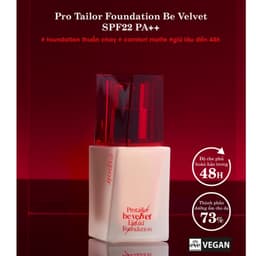 Thumbnail Kem Nền Siêu Che Phủ Espoir Pro Tailor Foundation Be Velvet SPF22 PA++ 30gr 2