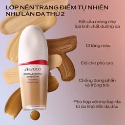 Thumbnail Kem nền Shiseido Revitalessence Skin Glow Foundation 30ml 3