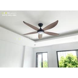 Thumbnail Quạt trần chung cư cổ ngắn Chính Hãng Lê Gia LGFAN669 gió mạnh rât khỏe phù hợp trần 2.3m đến 3.2m 4