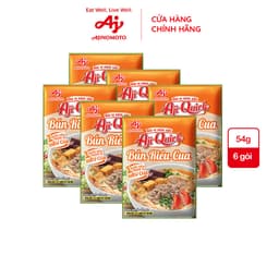 Thumbnail Combo 6 Gói Gia Vị Nêm Sẵn Aji-Quick® Bún Riêu Cua 54g/Gói 1