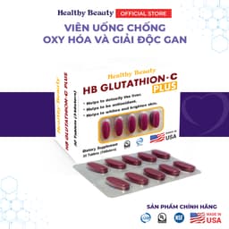 Thumbnail VIÊN UỐNG GIẢI ĐỘC GAN, CHỐNG OXY HÓA, DƯỠNG SÁNG DA HB GLUTATHION-C PLUS 30 VIÊN 1
