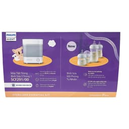 Thumbnail Philips Avent Bộ sản phẩm tiệt trùng hâm sữa cao cấp Hello! Baby 1