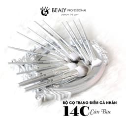Thumbnail BỘ CỌ TRANG ĐIỂM CÁ NHÂN 14C CÁN BẠC BEALY 1