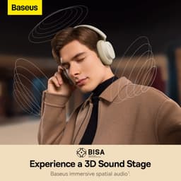 Thumbnail Tai nghe Bluetooth chụp tai Baseus Bowie D05 không dây Bluetooth 5.3 chống ồn ANC 70h 3