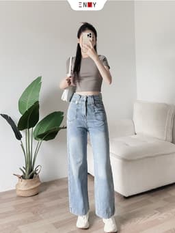 Thumbnail Áo Thun Croptop Nữ Body Trơn Ngắn Tay ENVY AT227 4