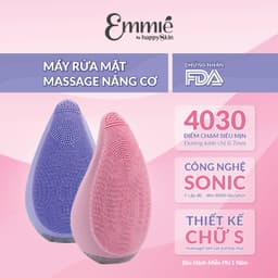 Thumbnail Máy Rửa Mặt Emmié Premium Facial Cleansing Brush Sonic Extra - Đạt Chứng Nhận FDA 2