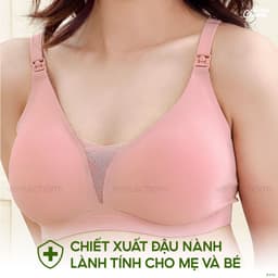 Thumbnail Áo lót bầu, áo ngực bầu không gọng Venus Charm cho bà bầu sau sinh và cho con bú chống chảy xệ W116 4