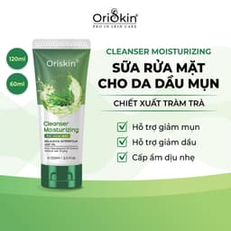 Thumbnail Sữa Rửa Mặt Cho Da Dầu Mụn Oriskin Cleanser Moisturizing 60ml 1