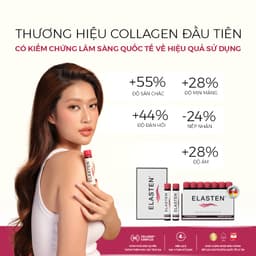Thumbnail Collagen Elasten Giúp Da Căng Mịn Tăng Đàn Hồi Giảm Lão Hóa Tóc Chắc Khỏe Hộp 28 ống 25ml 2