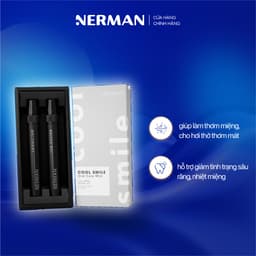 Thumbnail Xịt thơm miệng Nerman Cool Smile 2 hương Ice Coffee & Lemon Ice 10ml/chai 2