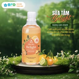 Thumbnail Sữa Tắm Nước Hoa Dưỡng Ẩm Sáng Da BFO Belight Chai 330ml 4