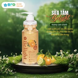 Thumbnail Sữa Tắm Dưỡng Ẩm Tinh Dầu Thiên Nhiên Mịn Da BFO Belight Chai 700ml 3