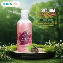 Thumbnail Sữa Tắm Hương Nước Hoa Dưỡng Trắng Da Giữ Ẩm BFO Belight 330ml 3