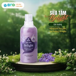 Thumbnail Sữa Tắm Hương Nước Hoa Dưỡng Trắng Da Giữ Ẩm BFO Belight 330ml 4