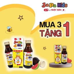 Thumbnail Mua 3 Tặng 1 Japa Kids  kích thích ăn ngon tăng cân tăng chiều cao Cho Bé 100ml 1