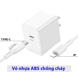 Thumbnail Củ sạc nhanh 20W Borofone BA38 bảo hành 12 tháng 3