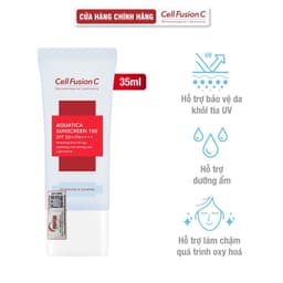 Thumbnail [COMBO 35ML + 35ML] Kem Chống Nắng Cấp Ẩm & Dịu Da Cell Fusion C Aquatica Sunscreen 100 SPF 50+/PA++++ 1