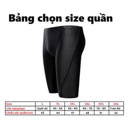 Thumbnail Quần Bơi Lửng mẫu mới 2025 Kèm Nón Bơi Nam Hoa Văn Vây Cá Mập Co Giãn Thoát Khí Nhanh Khô Cleacco QBL Boro Sport 2