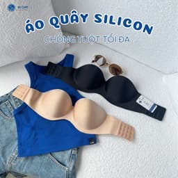 Thumbnail Áo Ngực BECHIPI Không Dây Cúp Ngang Quây Ngang Bralette AL1005 3