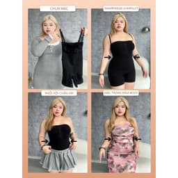Thumbnail Shapewear Jumpsuit WSTORE - Áo Liền Quần Toàn Thân Mặc Lót Trong Quần Áo, Đầm 2 Dây Hàng Cao Cấp 2