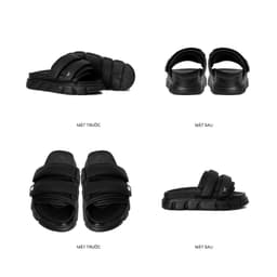 Thumbnail Dép Sandal Nam Nữ Tăng Chiều Cao THEWOLF ESSENTIAL STRAP SLIDE SANDAL - Đen Xám Nâu Beige Kem Sữa 2