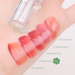 Thumbnail Combo 2 Son Tint Bóng FOIF Juicy Fit Tint 3g + Son Kem Lì FOIF Daily Velvet Tint 3g 4