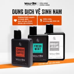 Thumbnail Dung Dịch Vệ Sinh Nam Giới Wolf ON Hương Thơm Nam Tính Khử Mùi Sạch Khuẩn 95ml 1