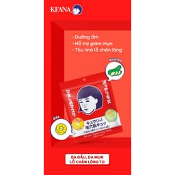 Thumbnail Mặt Nạ Giảm Mụn Thu Nhỏ Lỗ Chân Lông 10 Miếng Keana Tightening Mask 2