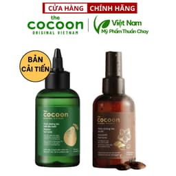 Thumbnail Combo kích thích mọc tóc và phục hồi nước dưỡng tóc tinh dầu bưởi Cocoon 140ML BẢN MỚI + Nước xịt dưỡng tóc sachi 140ml 1