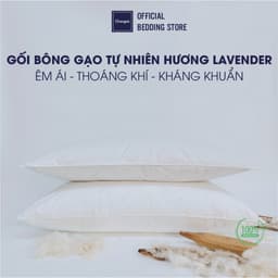 Thumbnail Gối gòn bông gạo tự nhiên 100% cotton Changmi Bedding nhẹ nhàng, mềm mại, êm ái và cực kỳ bền 1