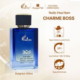 Thumbnail Nước Hoa Nam CHARME BOSS 100ml  Bản Lĩnh, Mạng Mẽ, Lôi Cuốn_Nước hoa chính hãng lưu hương lâu 3