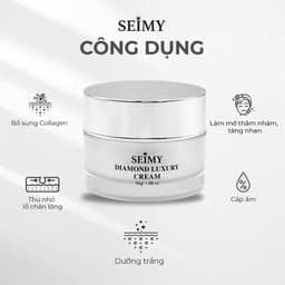 Thumbnail Kem dưỡng da mặt nhau thai SEIMY - Diamond Luxury Cream 30g 4