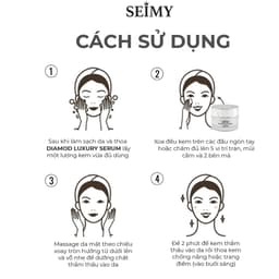 Thumbnail Kem dưỡng da mặt nhau thai SEIMY - Diamond Luxury Cream 30g 2