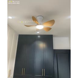 Thumbnail Quạt Trần Mini Có Đèn Lê Gia LGFAN650 - Chiều Cao 23cm - Sải Cánh 73cm - Bảo Hành 5 Năm 4