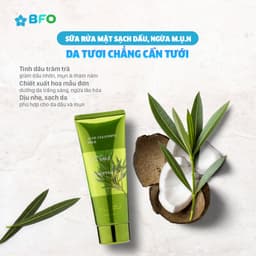 Thumbnail Sữa Rửa Mặt Dưỡng Da Tinh Chất Tràm Trà Giảm Mụn Tami Natural 120ml 4