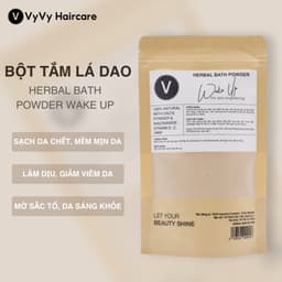 Thumbnail Bột tắm lá dao thiên nhiên herbal bath powder Wake Up sạch mềm sáng khỏe da vyvyhaircare V 120gr / 480gr 1