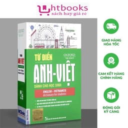 Thumbnail Sách - Từ Điển Oxford Anh - Việt (Hơn 350.000 Từ) (Bìa Mềm Màu Trắng/Xanh) 2