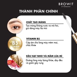 Thumbnail Macara Định Hình Chân Mày Browit Setting EyeBrow Mascara #02 Dark Caramel 2g 3