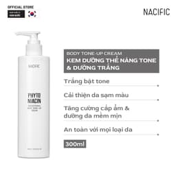 Thumbnail Kem dưỡng thể nâng tone & dưỡng trắng da NACIFIC PHYTO NIACIN BRIGHTENING BODY TONE-UP CREAM 300ml 2