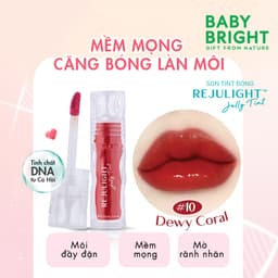 Thumbnail Son Tint Bóng Baby Bright Rejulight Jelly Tint Giúp Đôi Môi Mềm Mượt, Căng Bóng 3g 4